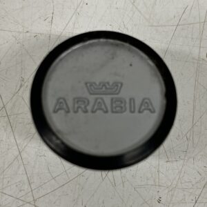 Arabia musta vessanpöntön nuppi - Purkukolmio.fi