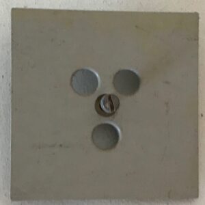 Puhelinpistorasian keskiöpeitelevy harmaa 455, 67 - Purkukolmio.fi