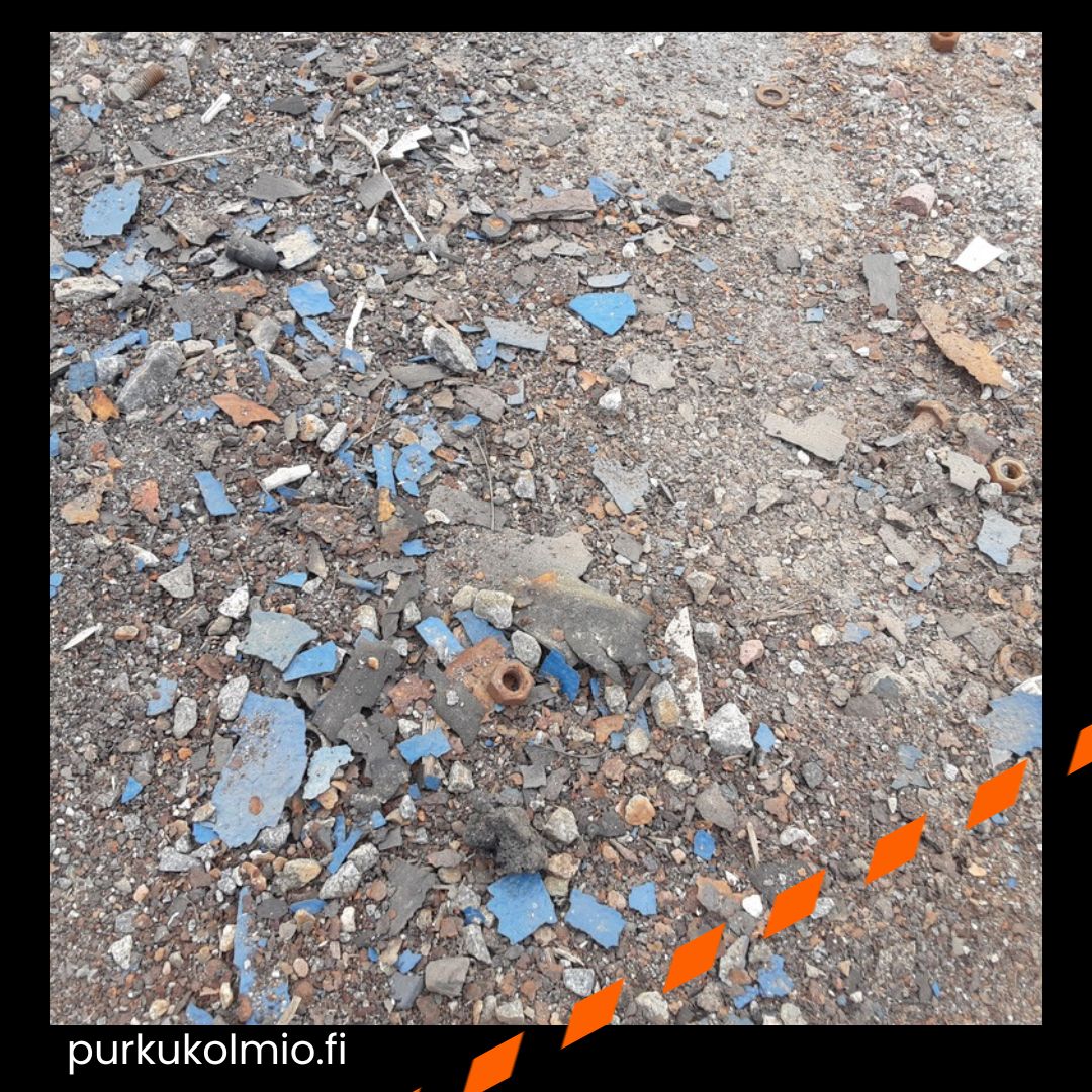 Roskaa - purkukolmio.fi