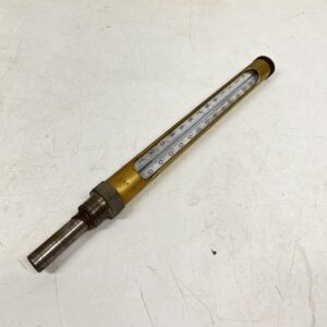 Lasiputkilämpömittari -10 – 130°C haponkestävällä taskulla 1/2″ - Purkukolmio.fi