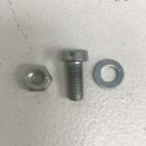 Sinkitty teräsruuvi M5x12 mm, mutteri ja aluslevy 5 kpl - purkukolmio.fi