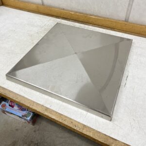 Savupiipun suojahattu 43 × 43 × 3 cm - purkukolmio.fi