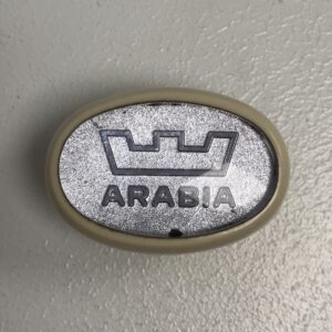 Wc-istuimen vesisäiliön soikea vetonuppi Arabia, beige - purkukolmio.fi
