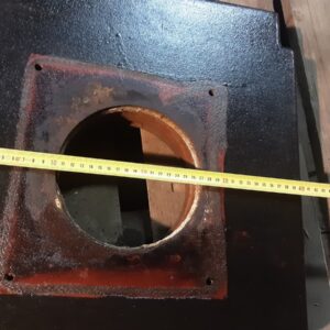 Högfors 20 ja Högfors 21 lämmityskattilan öljypolttimen asennusluukku - purkukolmio.fi