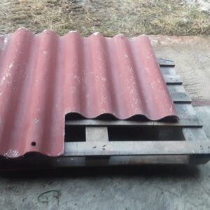 Minerit kattolevy punainen 110*100 cm - purkukolmio.fi