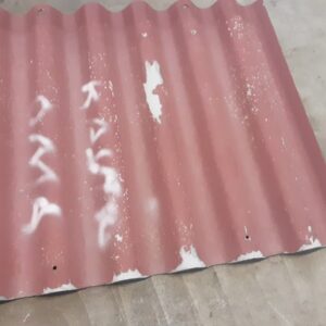 Minerit kattolevy punainen 110*100 cm - purkukolmio.fi