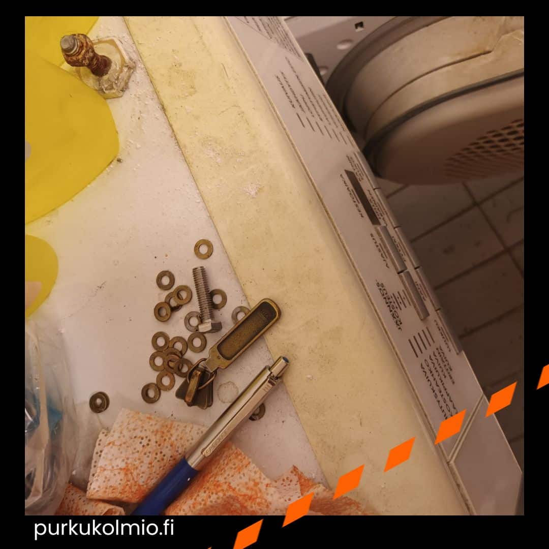 Kuivausrumpu ei toimi - purkukolmio.fi