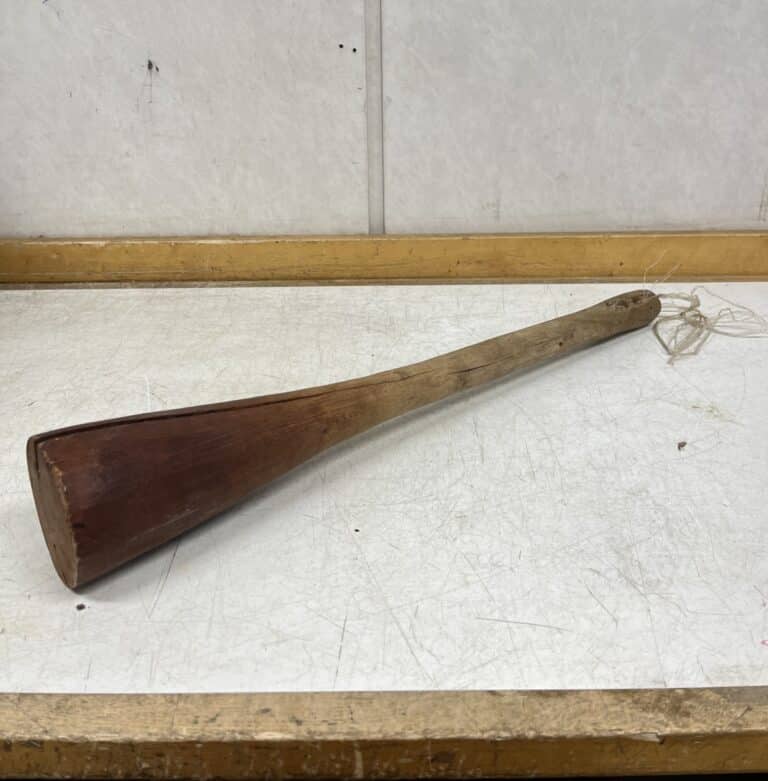 Vanha iso puusurvin 58,5 cm - purkukolmio.fi