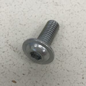 Kuusiokoloruuvi laipalla M6 x 16 mm sinkitty  94 kpl - purkukolmio.fi