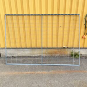 Galvanoitu suoja-aita 220 × 150 cm - purkukolmio.fi