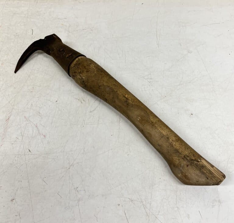 Vanha tukkikoukku 40 cm - purkukolmio.fi