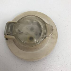 Vanha kosteantilan uppopistorasian kansi 0624 läppäkannella 10 cm - purkukolmio.fi