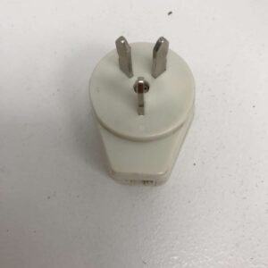 Puhelinpistotulppa valkoinen - purkukolmio.fi