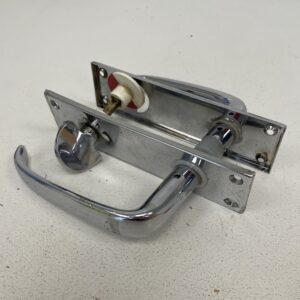 Wc-oven kromattu painikepari - purkukolmio.fi