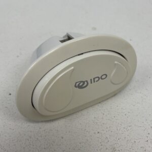 Wc-istuimen vesisäiliön kaksoishuuhtelupainike IDO, valkoinen - purkukolmio.fi