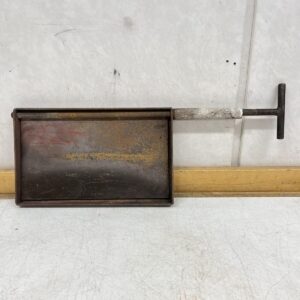 Käännettävä savupelti 30 × 18,5 cm kääntövarrella - purkukolmio.fi