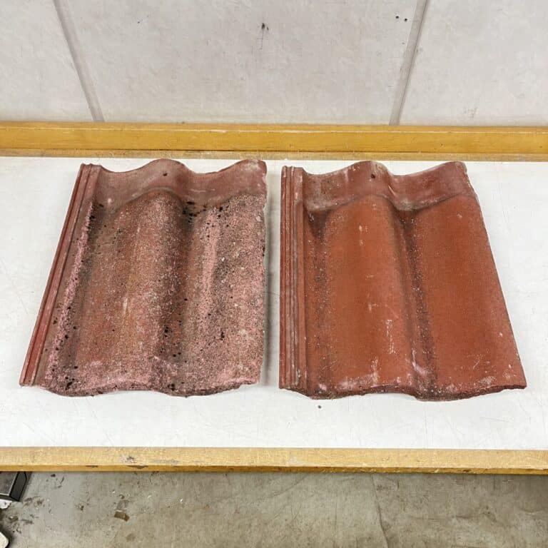 Luja lujabetoni kattotiili punainen - purkukolmio.fi