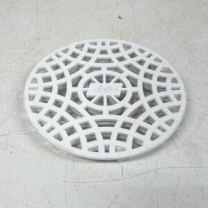 Lattiakaivon ritiläkansi Jafo valkoinen muovi ∅ 15 cm - purkukolmio.fi