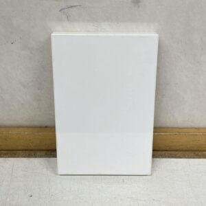 Työtason levy 28 cm × 19 cm valkoinen kiiltävä - purkukolmio.fi