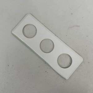 3-osainen sähköpeitelevy valkoinen - purkukolmio.fi