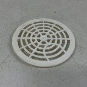 Lattiakaivon ritiläkansi Jafo valkoinen muovi ∅ 15 cm - purkukolmio.fi