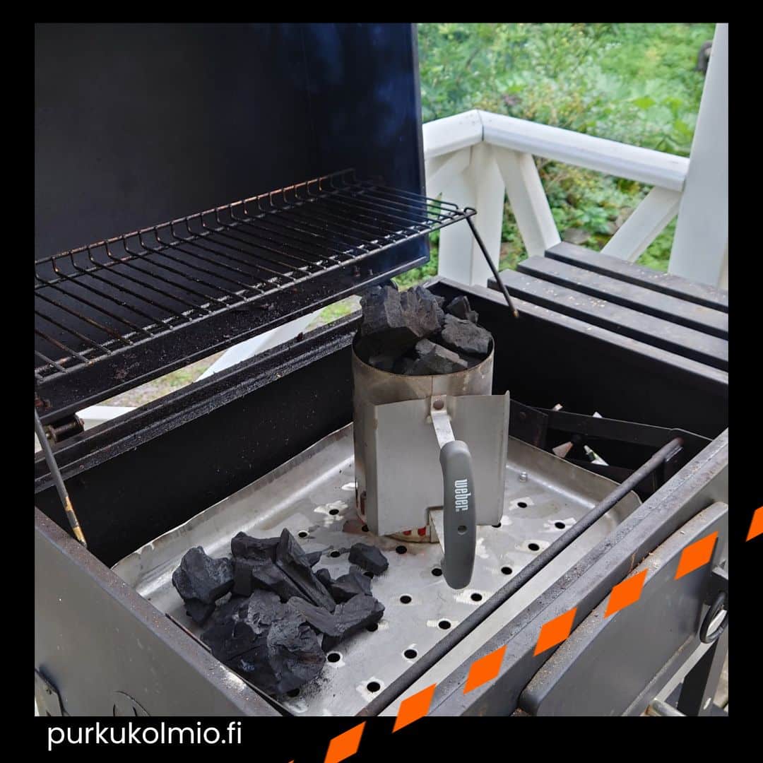 Teräsastiasta hiiliritilä - purkukolmio.fi