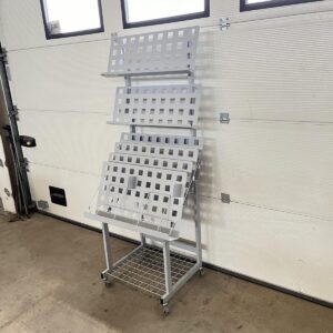 Lehtiteline pyörillä - purkukolmio.fi