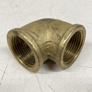 Putkikäyrä 1″ 90° messinki - purkukolmio.fi