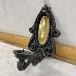 Ruskea seinäkynttelikkö - Purkukolmio.fi