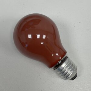 Hehkulamppu 40W 240V A60 GLS E27 600 h punainen 419951420 - purkukolmio.fi