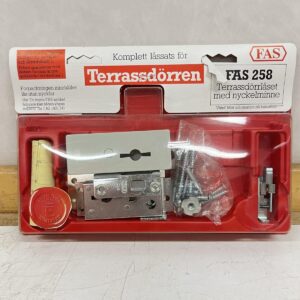 Terassioven lukko FAS 258 avainmuistilla - Purkukolmio.fi