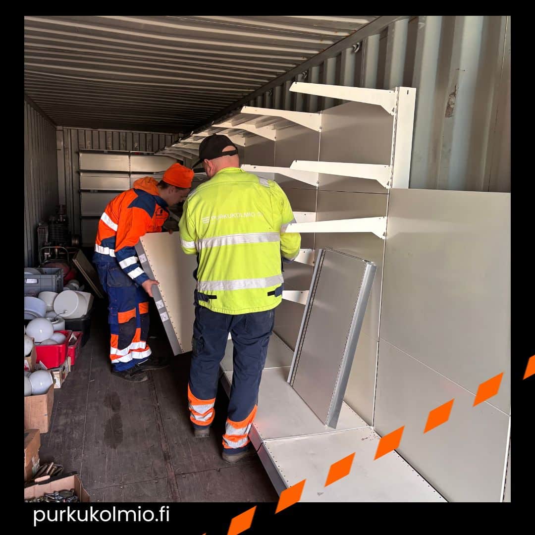 Lisää hyllytilaa - purkukolmio.fi