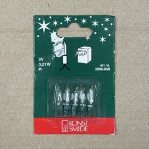 Varalamppu 0,21W 3V PI (painettava) - purkukolmio.fi