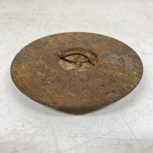 Puuhellan pyöreä keittolevyn keskusta, halkaisija 13 cm