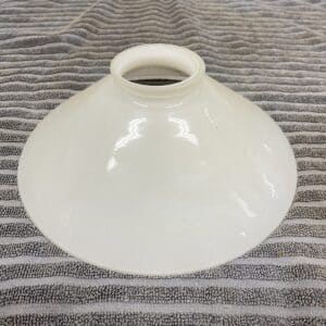 Sisustusvalaisimen maitolasinen lasivarjostin Ø 20 cm