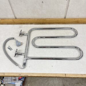 Pyyhekuivain kromattu sähkötoiminen