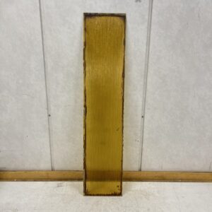 Ruskea aaltokuvioinen lasi 100 cm × 22 cm