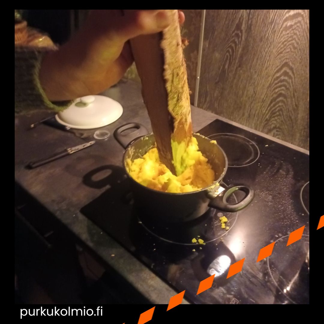 perunamuusia klapilla - purkukolmio.fi