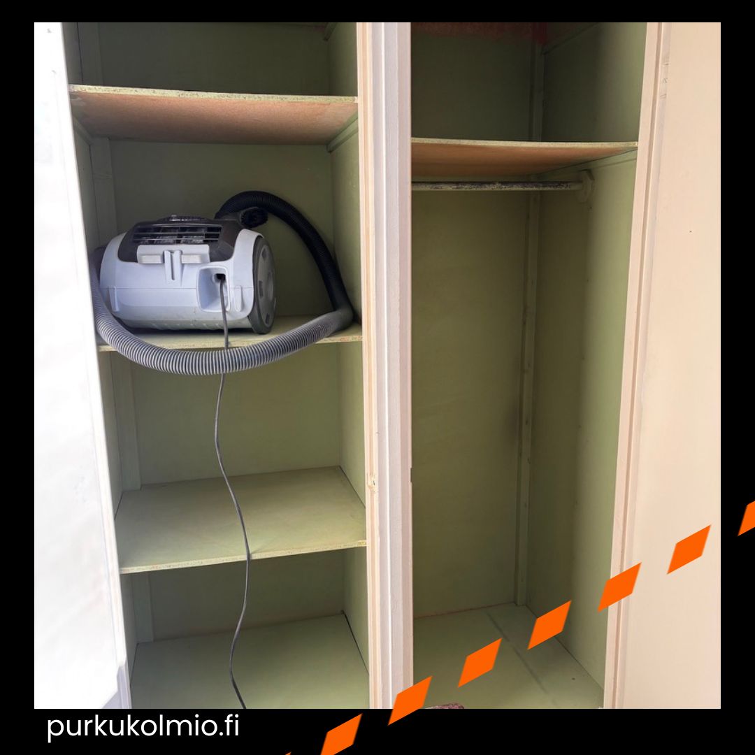 Kaapinsiivousimuri - purkukolmio.fi