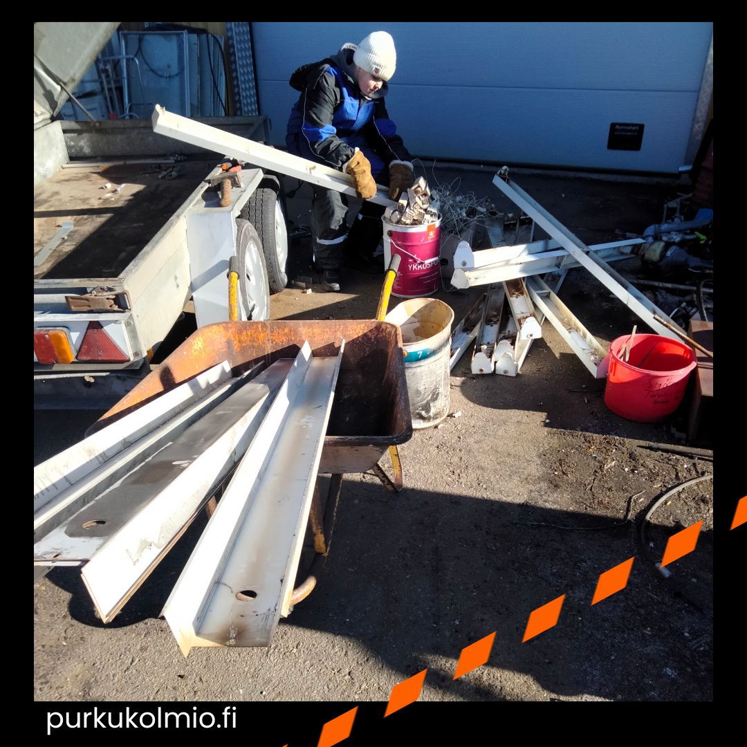 Opetellaan lajittelua - purkukolmio.fi