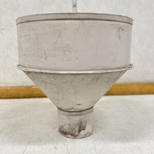 Sadevesikourun suppilo valkoinen Ø 100 mm:n putkelle