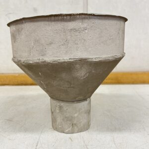 Sadevesikourun suppilo valkoinen Ø 100 mm:n putkelle