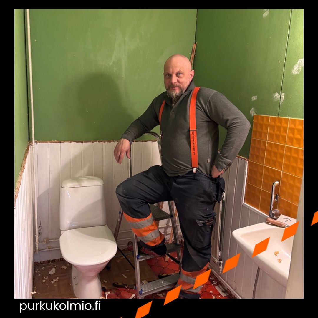 Pääsiäisvärit työmaalla - purkukolmio.fi