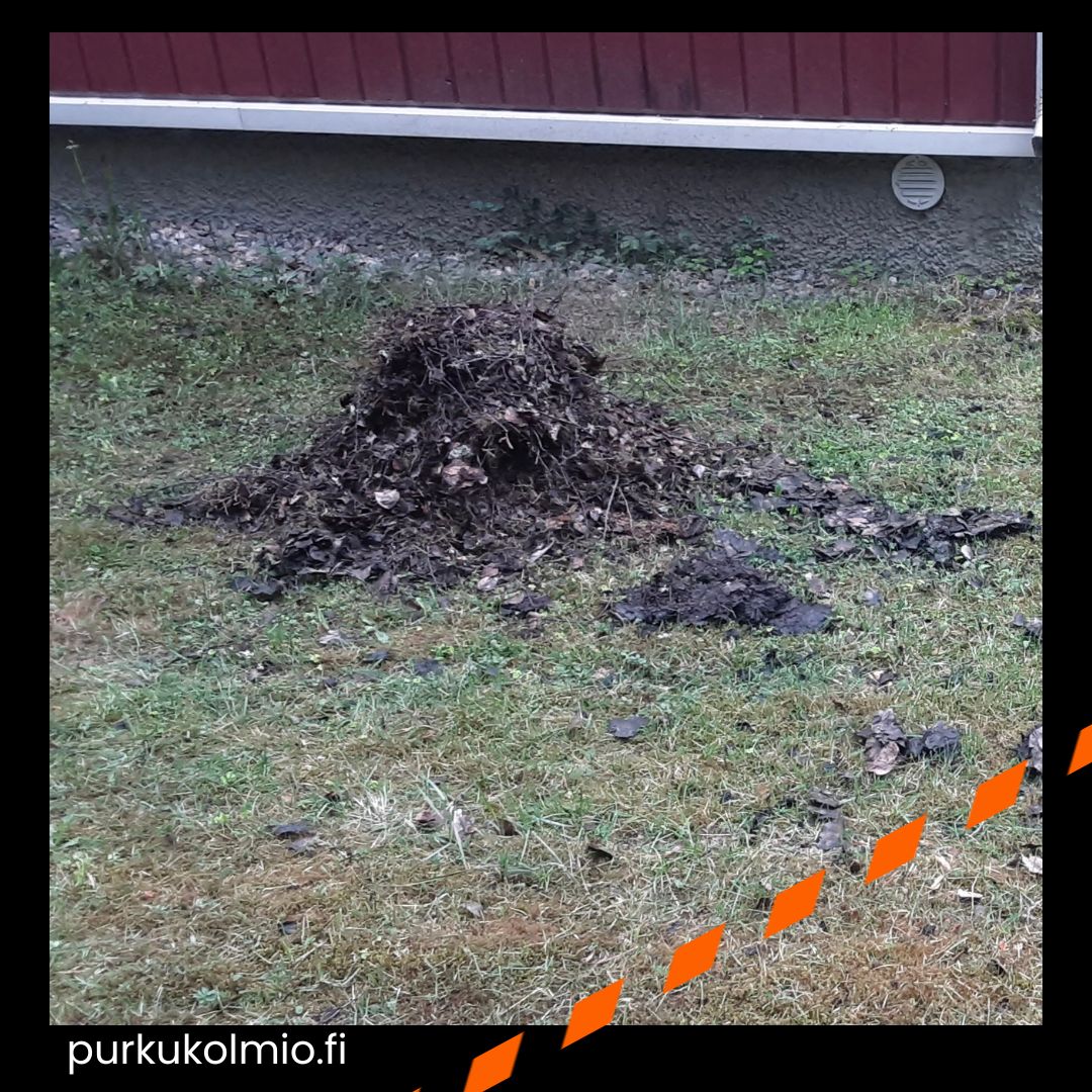 Rännien putsausta - purkukolmio.fi