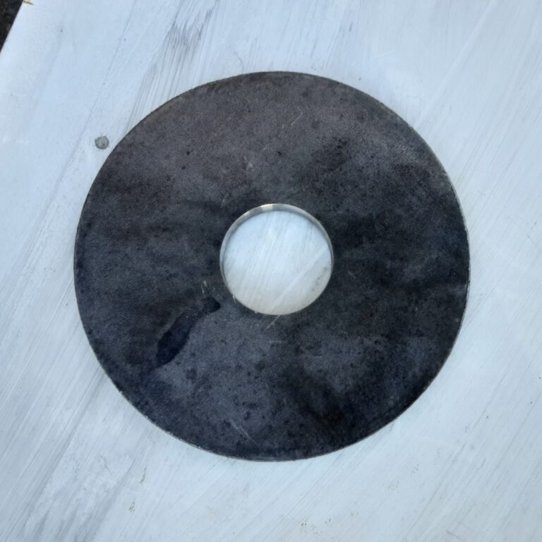 Teräslaippa Ø 175 mm, keskireikä Ø 50 mm - purkukolmio.fi