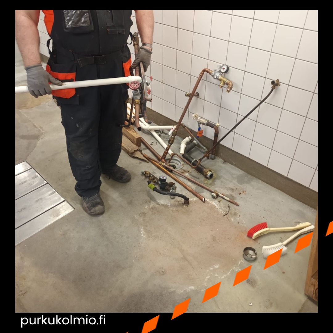 Putkipurkua - purkukolmio.fi