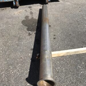 Ruostumaton putki Ø 211 mm pituus 2486 mm - purkukolmio.fi