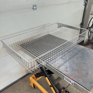 Lankahylly kromattu moduulimittainen 89 × 51 × 13 cm kallistettu