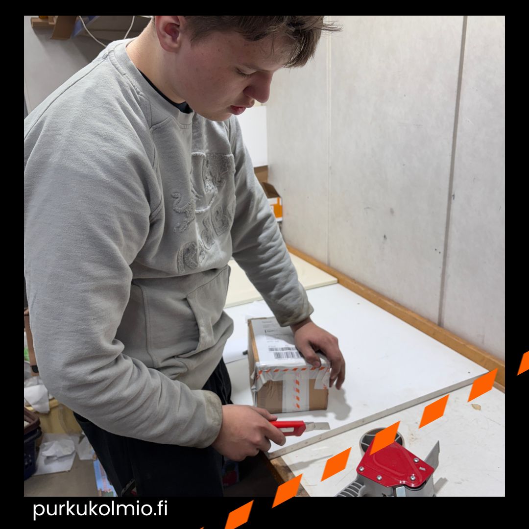 Paketin tekoa - purkukolmio.fi