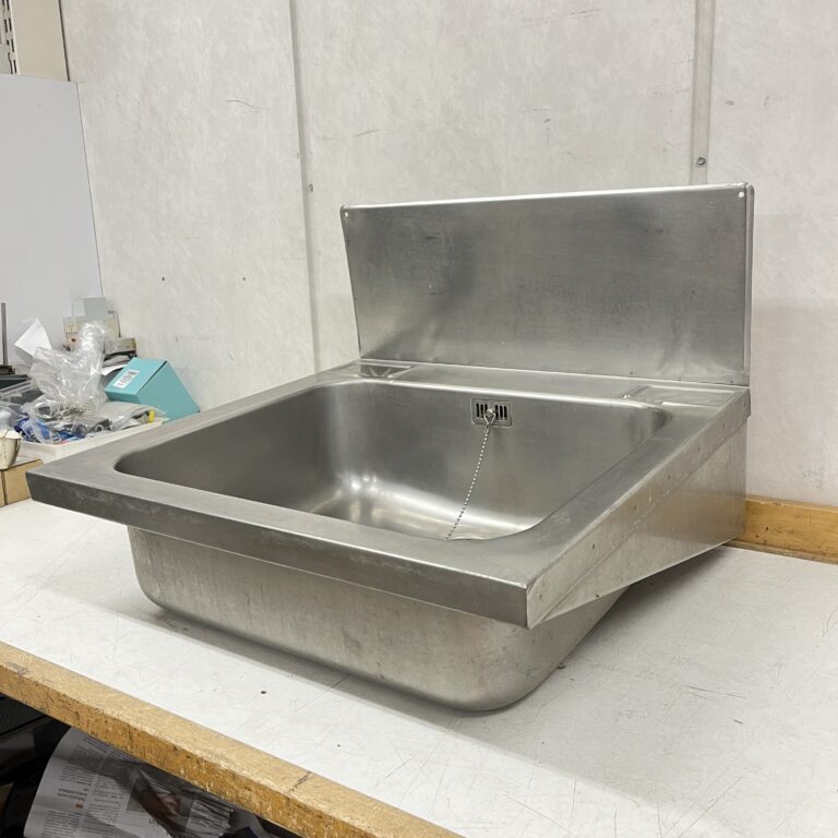 Ruostumaton pesuallas seinämalli leveys 50 cm - purkukolmio.fi